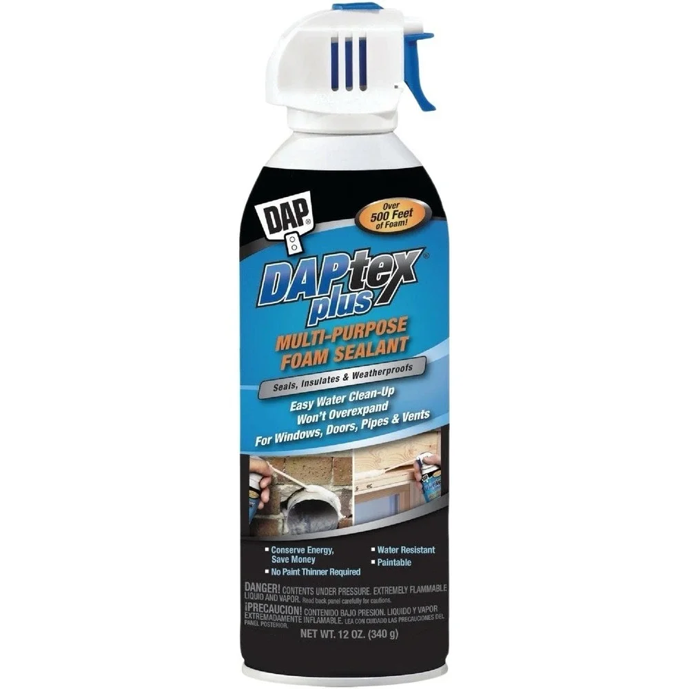 DAP 18836 12oz Daptex Plus Multi-Purpose Expanding Foam Sealant-1PK New Sealed